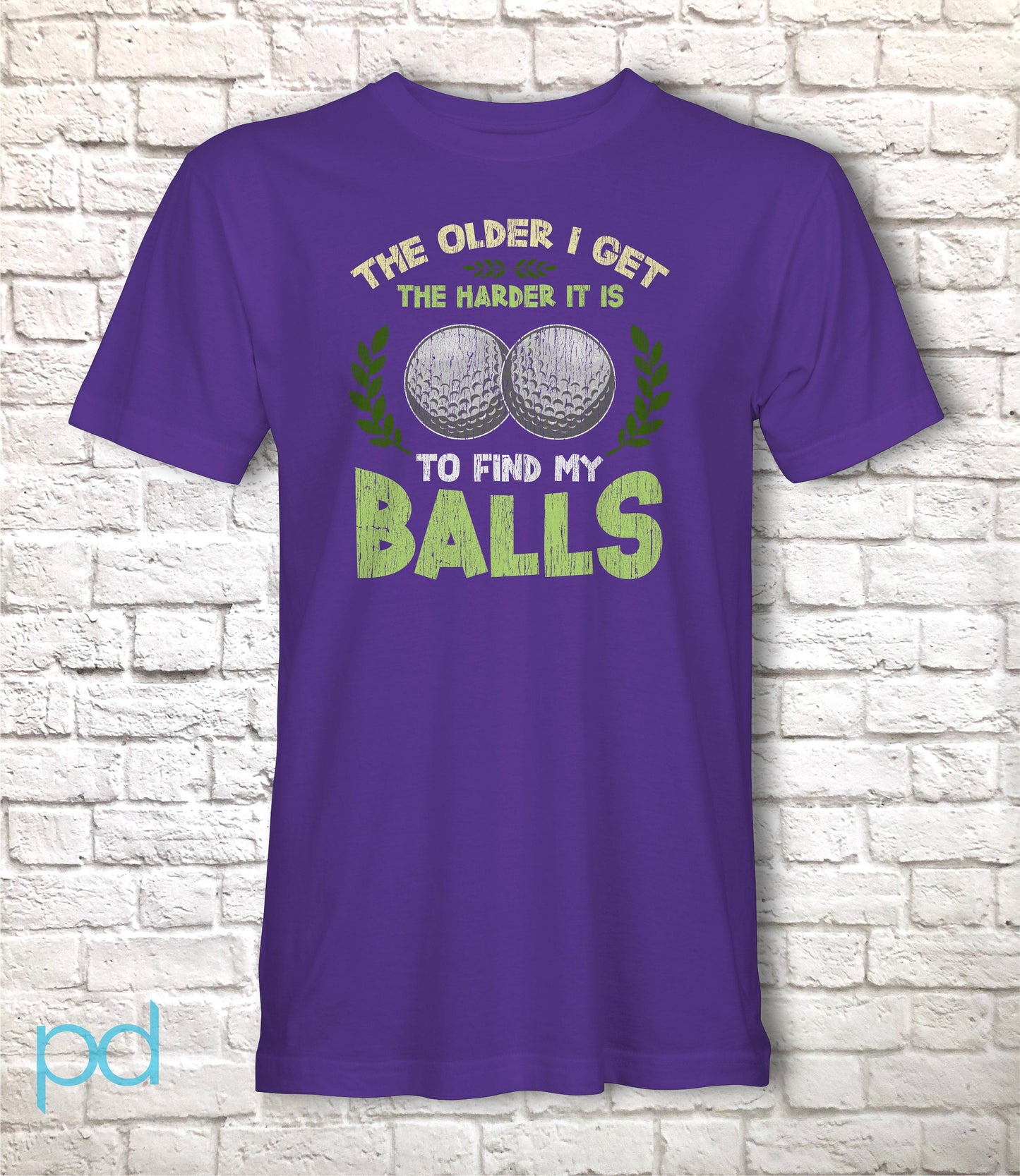 Funny Golf T-Shirt, Humorous Golfing Meme for the Older Gentleman Golfer Tee Shirt T Top