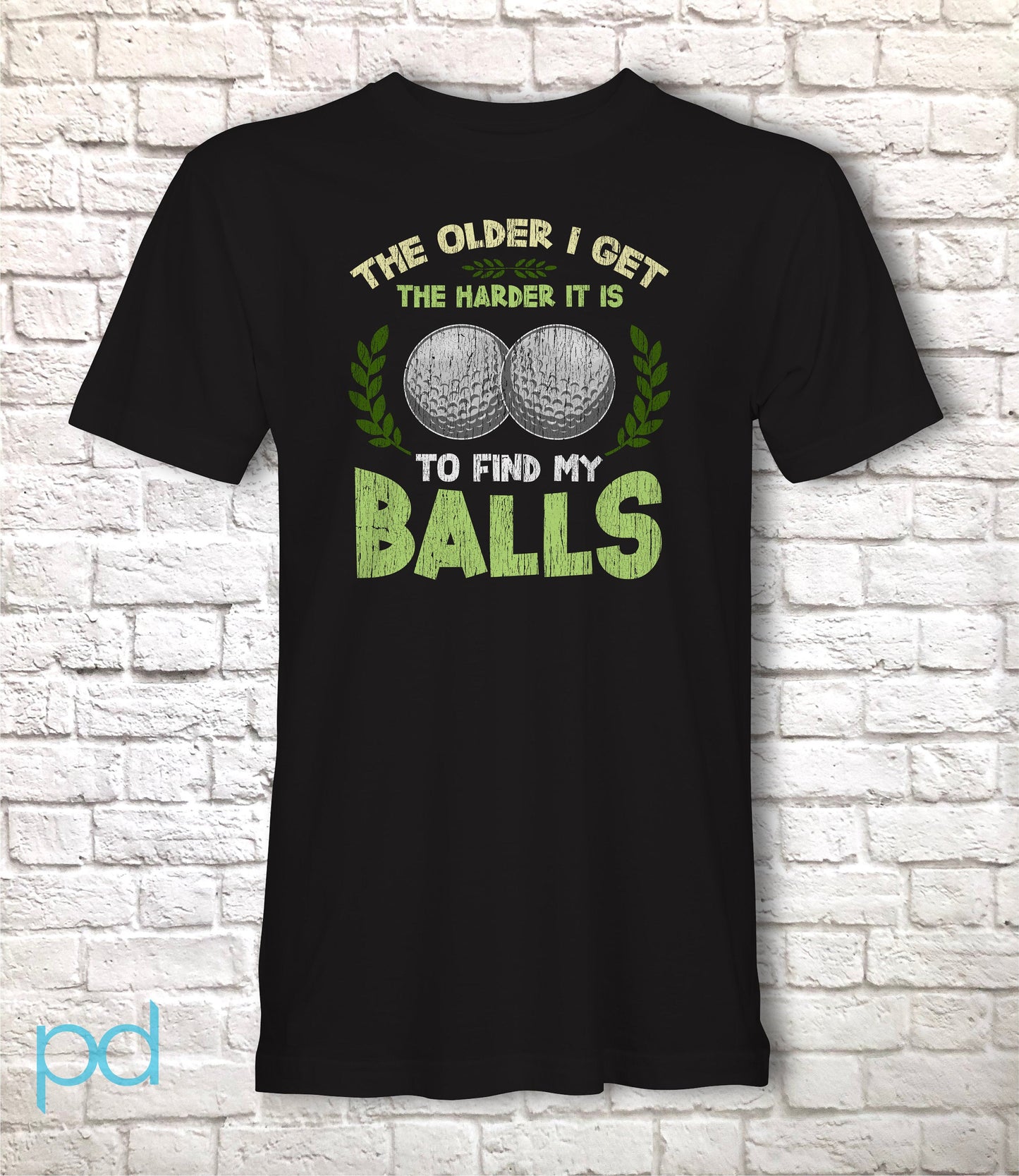 Funny Golf T-Shirt, Humorous Golfing Meme for the Older Gentleman Golfer Tee Shirt T Top