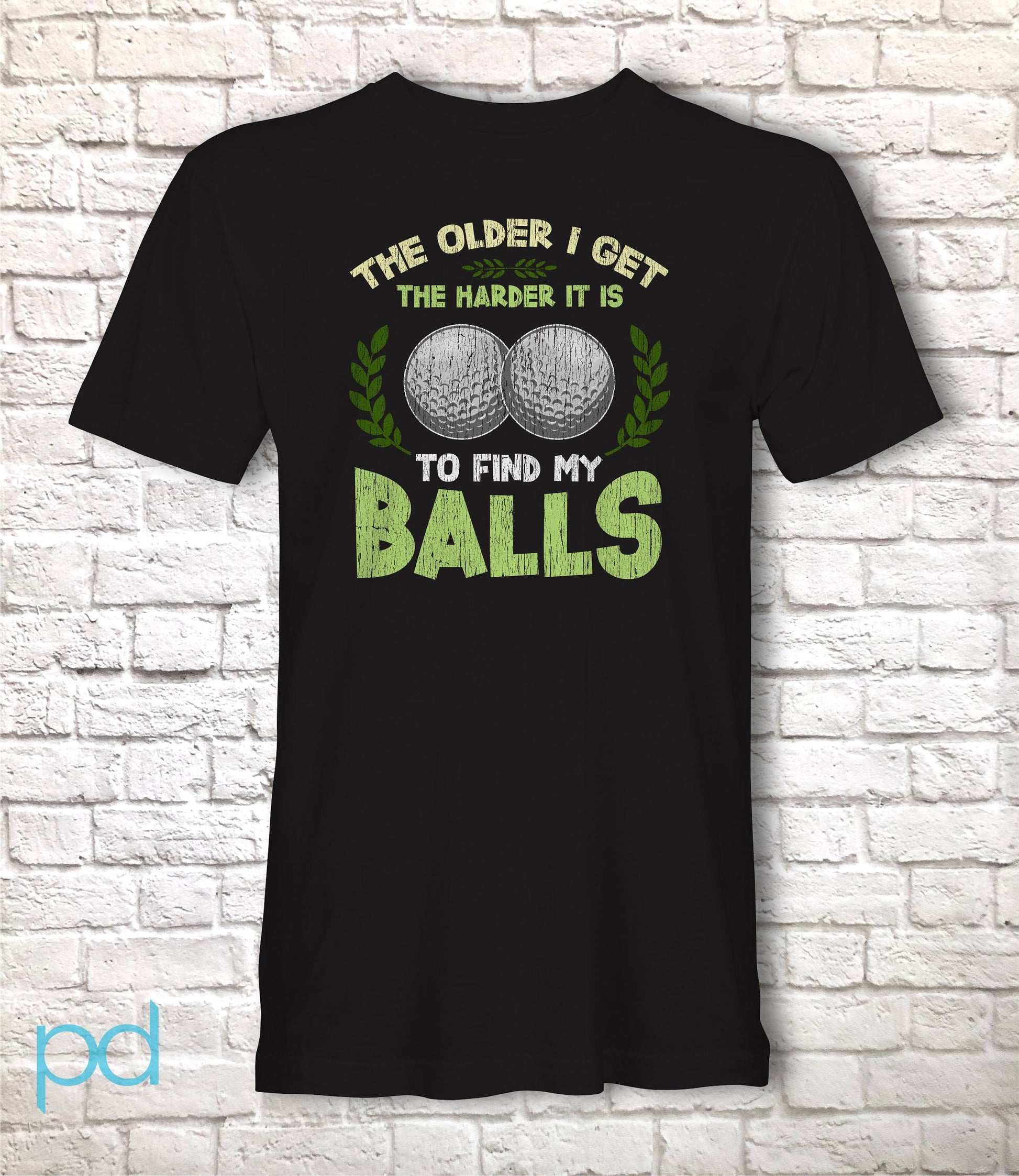 Funny Golf T-Shirt, Humorous Golfing Meme for the Older Gentleman Golfer Tee Shirt T Top